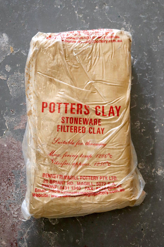 Bennetts Stoneware Filtered Clay ~15Kg - Handmaker's Factory