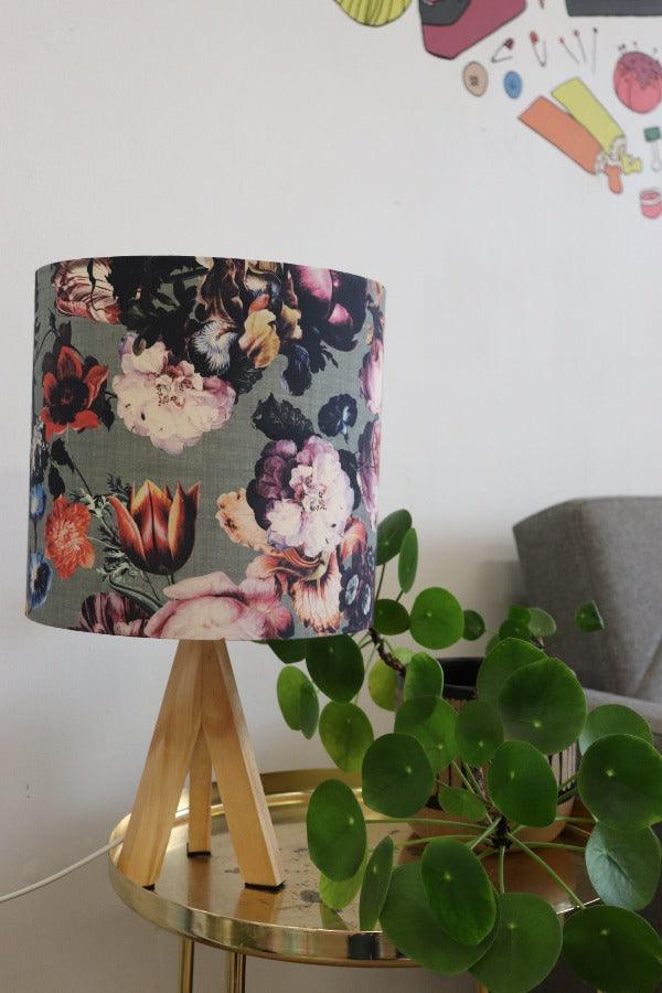 Floral Table Lampshade - Handmaker's Factory